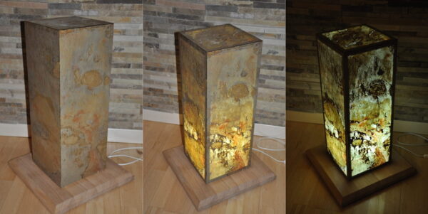 Kamenná dýha Indian Autumn 122x61x0,2 cm Transparentný