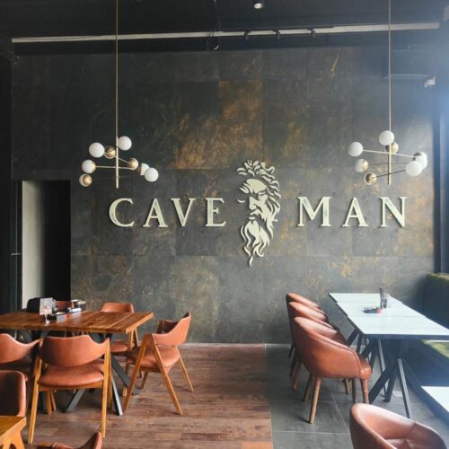 Kamenná dýha Black Slate Gold 122x61x0,2 cm