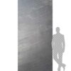 Kamenná dýha Line Black 122x305x0,2 cm