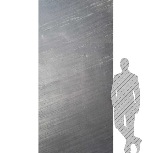 Kamenná dýha Line Black 122x305x0,2 cm