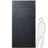Kamenná dýha Line Black 122x305x0,2 cm