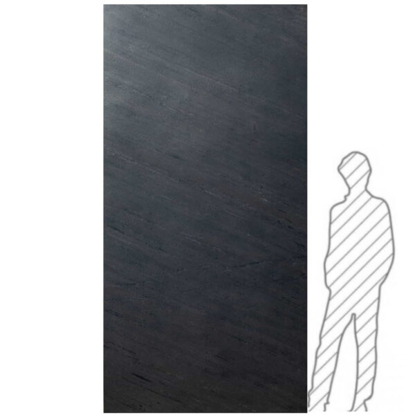Kamenná dýha Line Black 122x305x0,2 cm