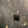Kamenná dýha Black Slate Gold 122x61x0,2 cm