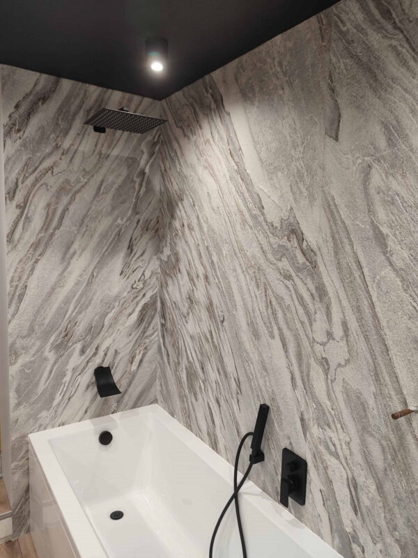 Kamenná dýha Artic Storm 122x244x0,2 cm