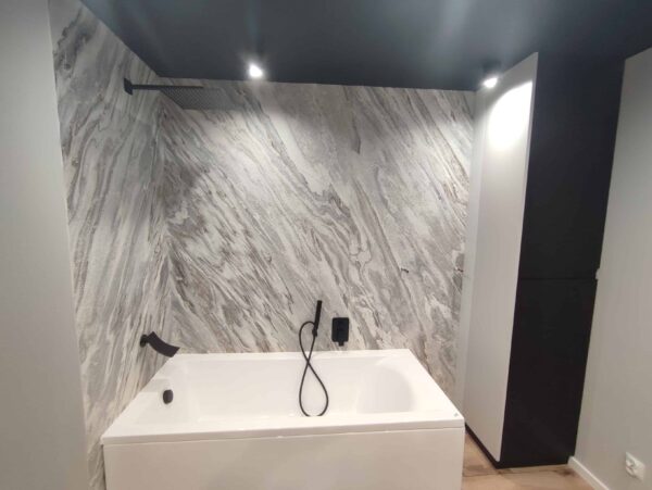 Kamenná dýha Artic Storm 122x244x0,2 cm