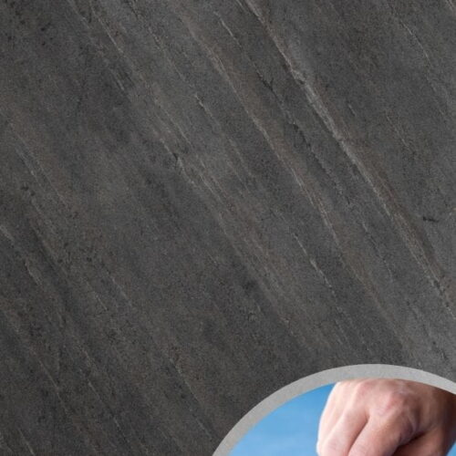 Kamenná dýha Line Black 122x61x0,2 cm Samolepiace