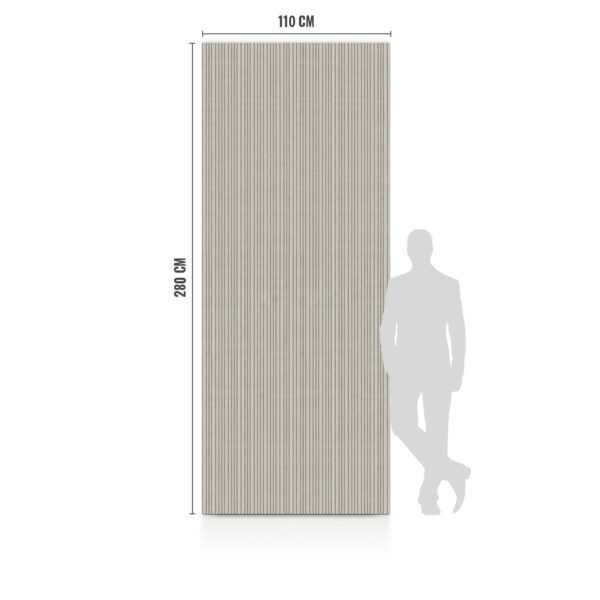 6035-WPC-White-Stripes-2 WPC Carbon Board White Stripes Matte 280x110 cm