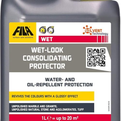 FILA Mokrý 1L impregnátor kamene | Efekt mokrého kamene |