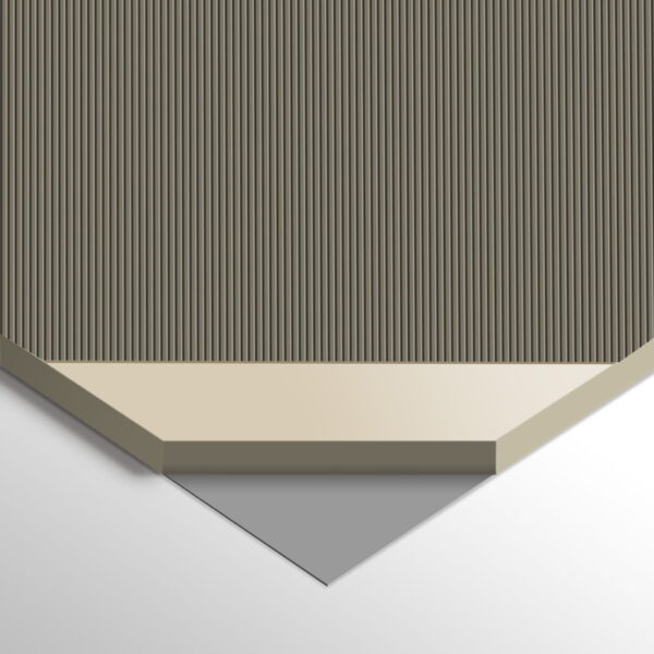 7086 WPC Carbon Board Small Stripes Glossy 280x110 cm