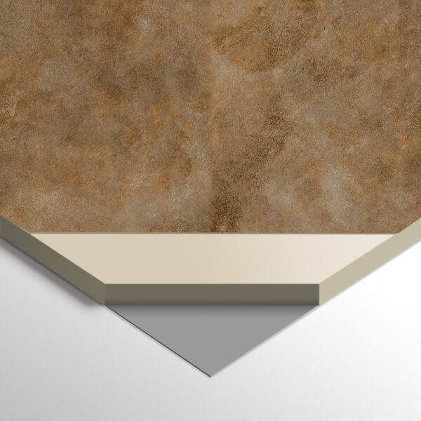 7102 WPC Gold Copp Glossy Carbon Board 280x110 cm