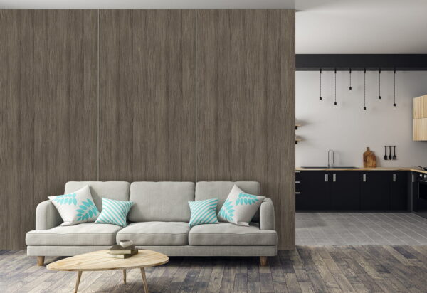 WPC Carbon Board Dark Wood Matte 280x110 cm