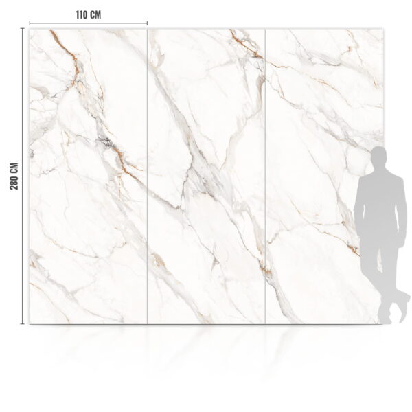 7130 SPC Gold Vein Matte Carbon Board 280x112x0,5 cm