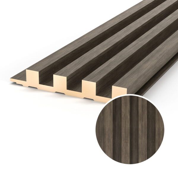 Lamely z tmavého dřeva 300x15,3x2,4 cm