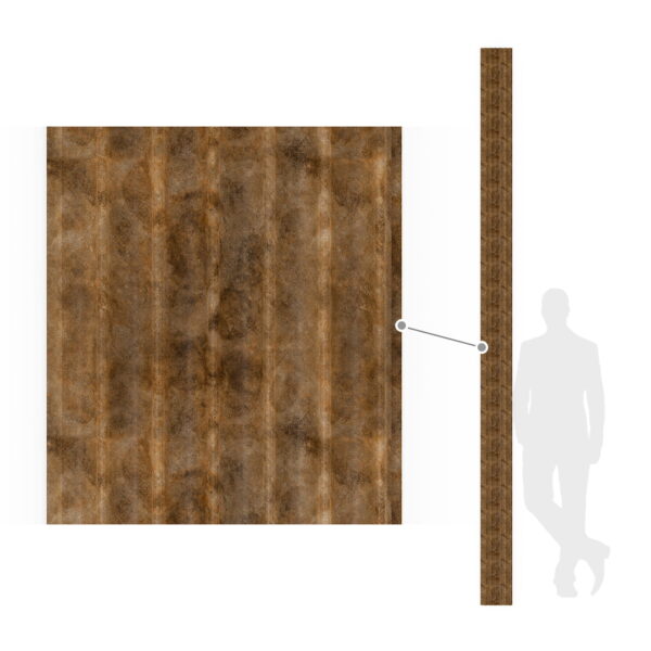 7159 Lamely Gold Copp 300x15,7x1,8 cm