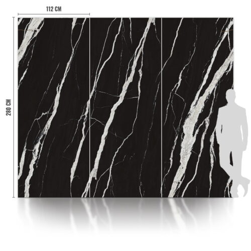 WPC Carbon Board Nero Glossy 280x112 cm