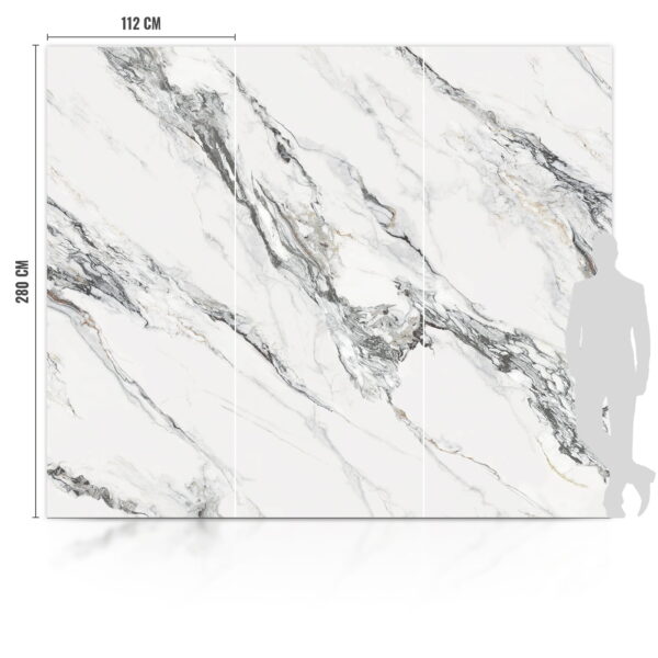 7188 WPC Statirro Carbon Board Glossy 280x112 cm