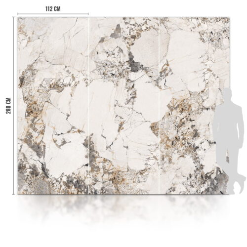 WPC karbonová deska Crystal Stone Matte 280x112 cm