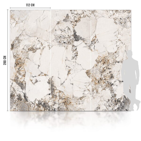 WPC karbonová deska Crystal Stone Matte 280x112 cm