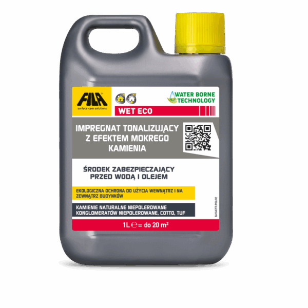 8411 FILA Mokrý 1L impregnátor kamene | Efekt mokrého kamene |