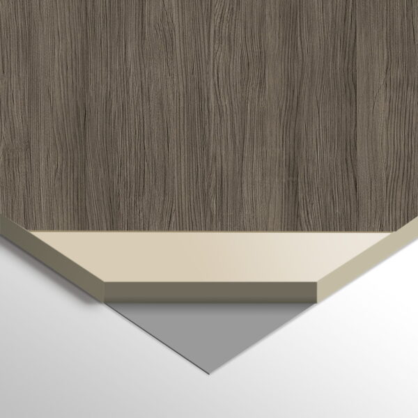 WPC Carbon Board Dark Wood Matte 280x112 cm FastClick