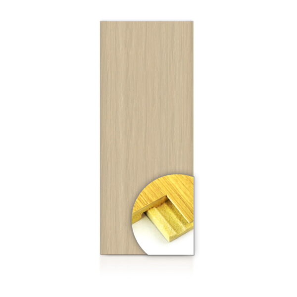 WPC Carbon Board Light Wood Matte 280x112 cm FastClick