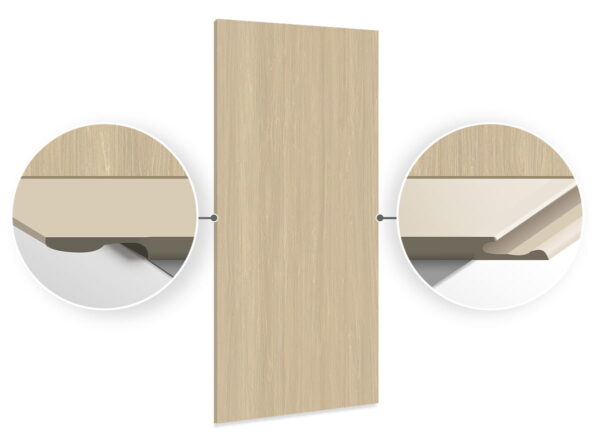 WPC Carbon Board Light Wood Matte 280x112 cm FastClick