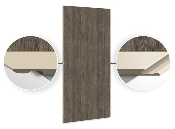 WPC Carbon Board Dark Wood Matte 280x112 cm FastClick