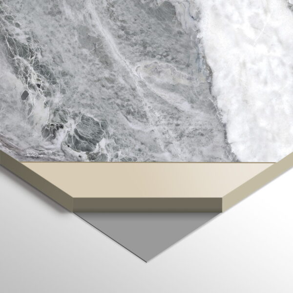 8636 SPC Sea Foam Polished Carbon Board 280x112x0,5 cm